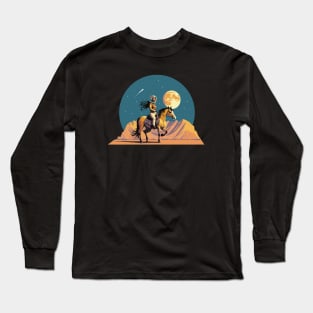 Cosmic Cowgirl Rides Again Long Sleeve T-Shirt